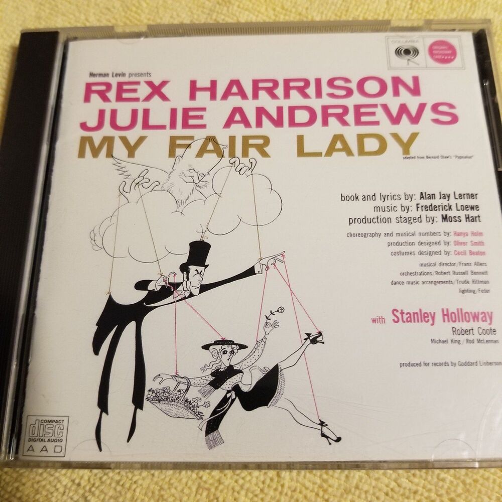 My Fair Lady original Broadway cast soundtrack cd